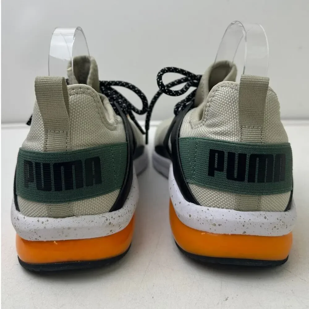 Puma Electron 2.0 Open Road Pebble Gray/Deep Forest/Apricot Sneakers Men's Sz 10
